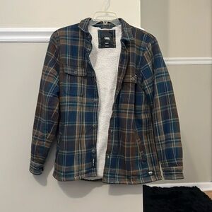 Vans fleece flannel